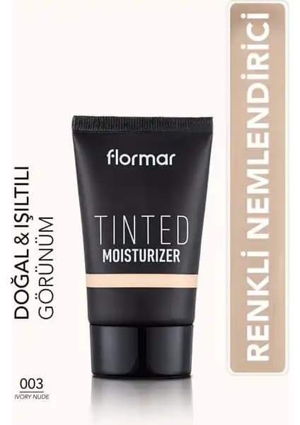 Flormar Tinted Moisturizer Renkli Nemlendirici ile Doğal ve Parlak Bir Cilt Sağlayın