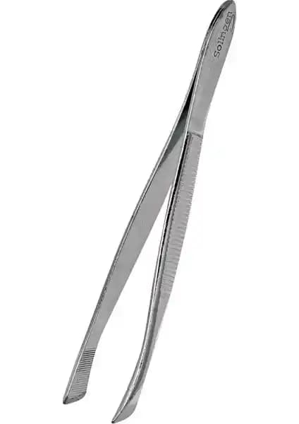 For Your Beauty Eğik Uçlu Cımbız: Hassas Kaş Şekillendirme İçin Dayanıklı ve Ergonomik Tasarım