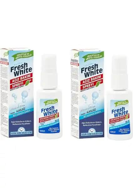 Fresh White Ağız Kokusu Giderici ve Önleyici Sprey: Etkili ve Güvenilir Ağız Bakım Ürünü