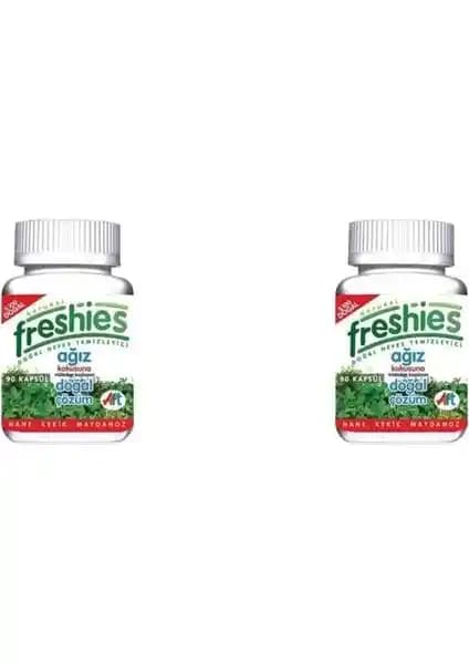 Freshies Ağız Koku Giderici 90'lı 2'li Set Doğal ve Etkili Nefes Tazeleme Çözümü
