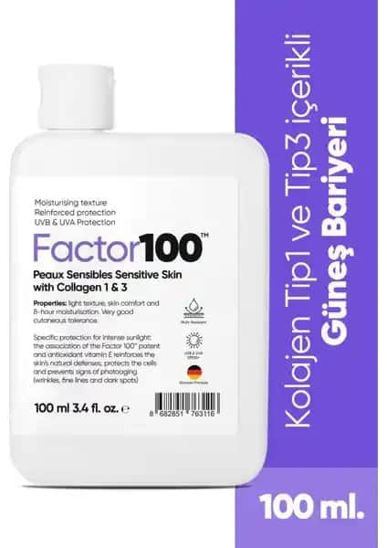 Fualab FACTOR100 Güneş Koruyucu Krem SPF50+ ile Güvenle Güneşe Çıkın ve Cildinizi Koruyun