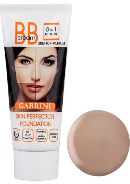 Gabrini BB Krem Foundation Medium: Kuru Ciltler İçin Doğal ve Hafif Makyaj Çözümü