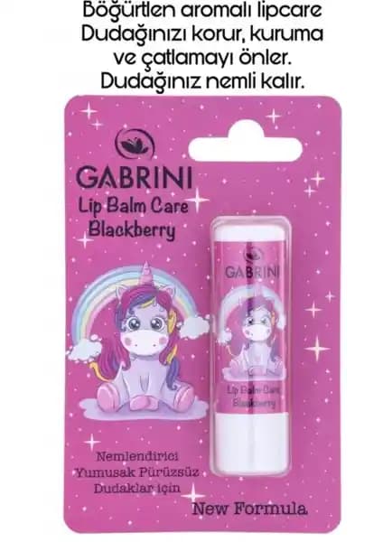 Gabrini Blackberry Dudak Kremi: Günlük Nemlendirme ve Doğal Görünüm Sağlayan Ürün