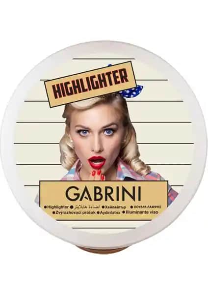 Gabrini Highlighter 03: Doğal ve Parlak Görünüm İçin Mükemmel Makyaj Aydınlatıcısı