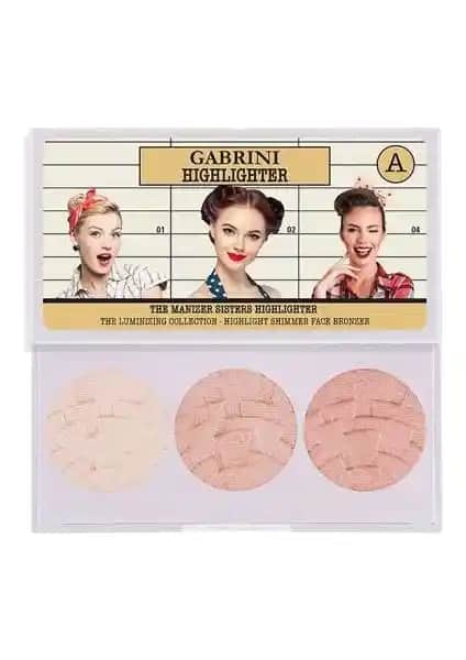 Gabrini Highlighter A 3 Lü: Doğal Parlaklık ve Yüz Hatlarını Vurgulayan Makyaj Ürünü