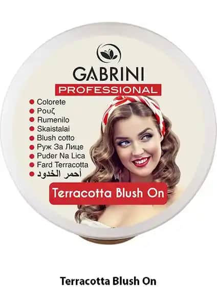 Gabrini Terracotta Blush-On 31 Doğal Işıltı ve Uzun Süre Dayanıklılık Sağlayan Yanak Allığı