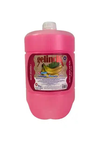 Gelincik Şampuan Muz Özlü 5 lt ile Saç Bakımında Etkili ve Ekonomik Çözüm
