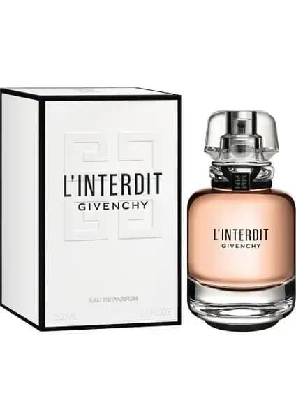 Givenchy L'Interdit Edp 50 ml kadın parfümü: şık ve kalıcı odunsu çiçeksi koku