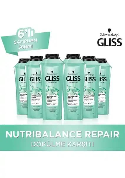 Gliss Nutribalance Şampuan: Saç Dökülmesini Önleyen ve Güçlendiren Etkili Bakım Ürünü