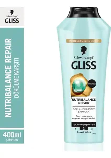 Gliss Schwarzkopf Nutribalance Repair Şampuanı: Saç Güçlendirme ve Bakım Özellikleri