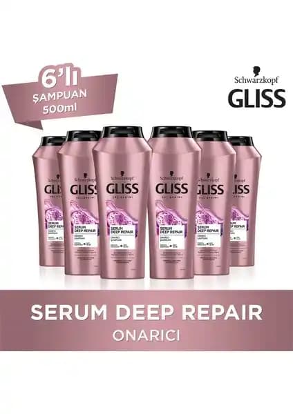 Gliss Serum Deep Repair Şampuanı: Saçlara Derinlemesine Bakım ve Onarım Sağlayan Ürün
