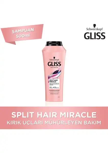 Gliss Split Hair Miracle Kırık Uçları Mühürleyen Şampuan İncelemesi ve Kullanım Tavsiyeleri