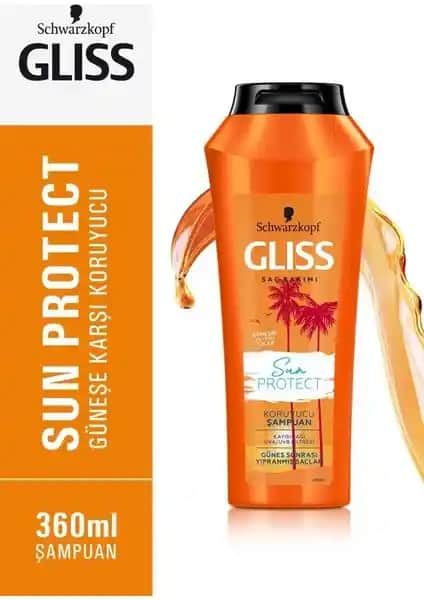 Gliss Sun Protect Şampuanı Güneş, Tuz ve Klorun Zararlarına Karşı Saçlarınızı Korur