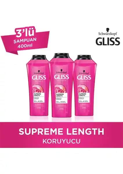 Gliss Supreme Length Şampuan: Uzun ve Sağlıklı Saçlar İçin Güçlendirici Bakım Çözümü