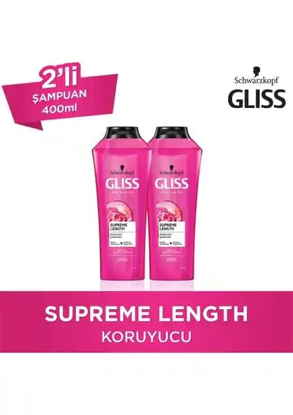 Gliss Supreme Length Şampuan: Uzun ve Sağlıklı Saçlar İçin Güçlü Bakım Çözümü