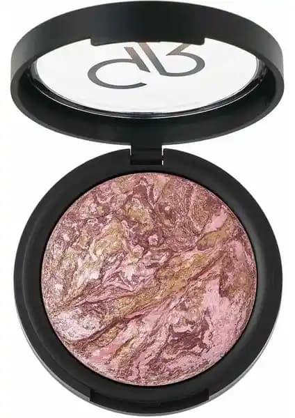 Golden Rose Baked Stardust No 102 Mix Pink Allık ile Doğal ve Parlak Güzellik Yaratın