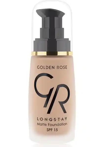 Golden Rose Longstay Matte Fondöten N0:08 - Kalıcı ve Doğal Bir Makyaj Deneyimi