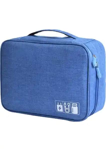 Grand Bazaarr Çok Fonksiyonlu Veri Kablosu Saklama Çantası - Dayanıklı ve Şık Tasarım