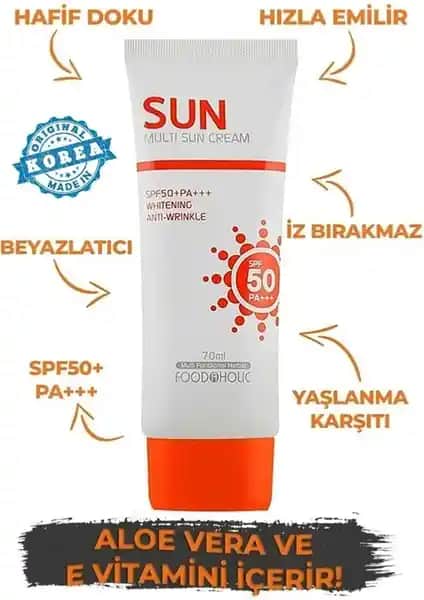 Güney Kore’den Yüksek Koruma Sunan SPF 50+ Güneş Kremi Kuru ve Hassas Ciltler İçin