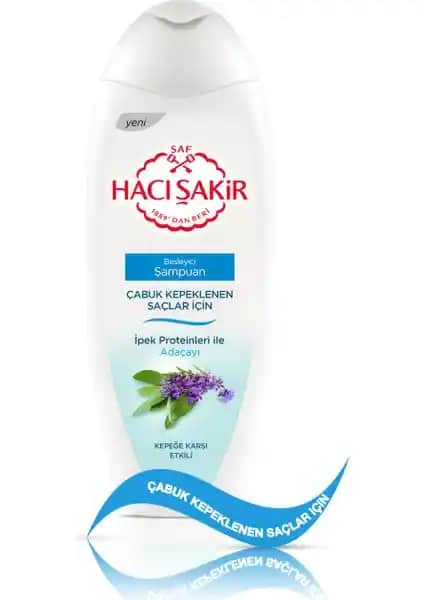 Hacı Şakir Adaçayı Şampuanı Kepek Problemi İçin Doğal ve Etkili Çözüm