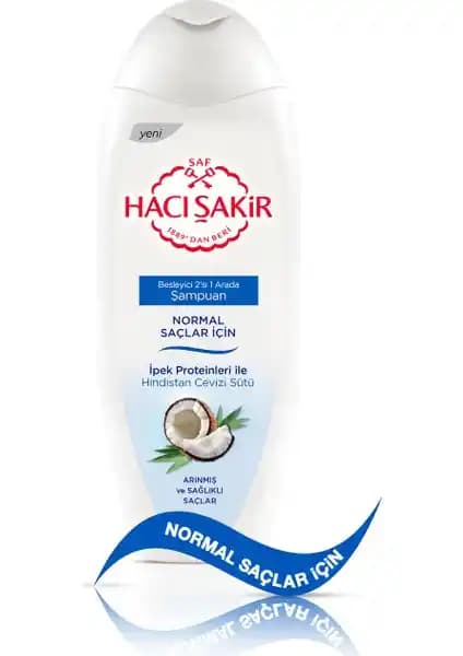 Hacı Şakir Kremli Hindistan Cevizi Şampuanı: Normal ve Kuru Saçlar İçin Doğal Bakım Seçeneği