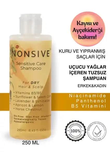 Hassas ve Kuru Saçlar İçin Doğal Bakım Nonsive Shampoo Type-2 Ürünü Özellikleri ve Kullanımı
