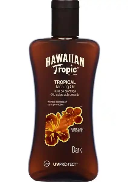 Hawaiian Tropic Yağ Coconut SPF0 ile Tropik Güzellik ve Hızlı Bronzlaşma Deneyimi