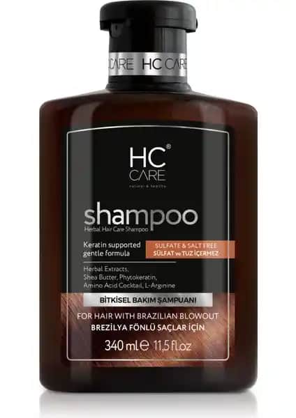 Hc Care Brezilya Fönlü Sülfatsız Şampuan ile Doğal ve Sağlıklı Saç Bakımı