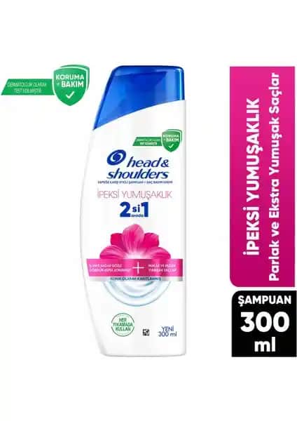 Head&Shoulders İpeksi Yumuşaklık 2'si 1 Arada Şampuan Saç Bakımında Yeni Bir Dönem