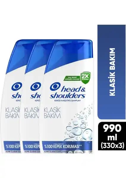 Head & Shoulders Klasik Bakım Kepek Kaşıtı Günlük Şampuanı Saç Sağlığı ve Temizliği İçin