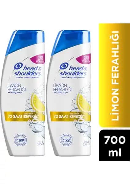Head&Shoulders Limon Ferahlığı Kepeğe Karşı Şampuan Saç Sağlığını Koruyan Etkili Çözüm