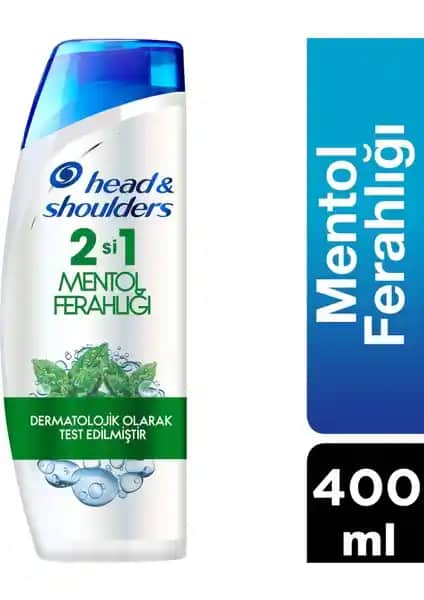 Head&Shoulders Mentol Ferahlığı 400 ml kepek önleyici şampuan - Saç ve saç derisi sağlığı