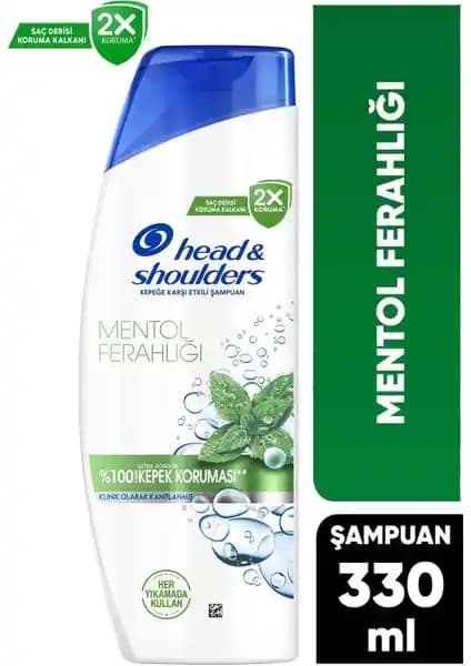 Head&Shoulders Mentol Ferahlığı Şampuanı: Kepek ve Saç Derisi Rahatlatıcı Etkili Ürün