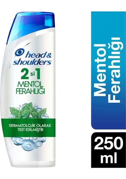 Head&Shoulders Mentollü 2'si 1 Arada Şampuan Saç Temizliği ve Ferahlık Sağlar