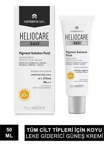 Heliocare 360 Pigment Solution Fluid SPF50+ ile Cilt Koruma ve Gelişmiş Bakım Rehberi