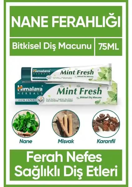 Himalaya Nane Ferahlığı Bitkisel Diş Macunu: Doğal ve Ferahlatıcı Ağız Bakım Ürünü