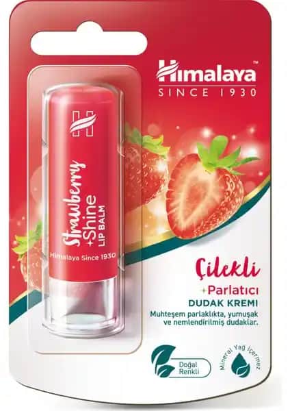 Himalaya Parlatıcı Dudak Kremi Doğal İçeriklerle Parlaklık ve Bakım Sağlar