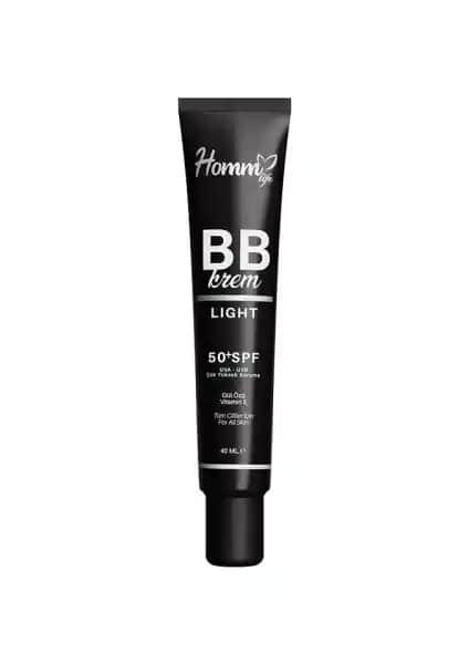 Homm Bitkisel Homm Life BB Krem Light 50+ SPF ile Günlük Cilt Bakımı ve Koruma