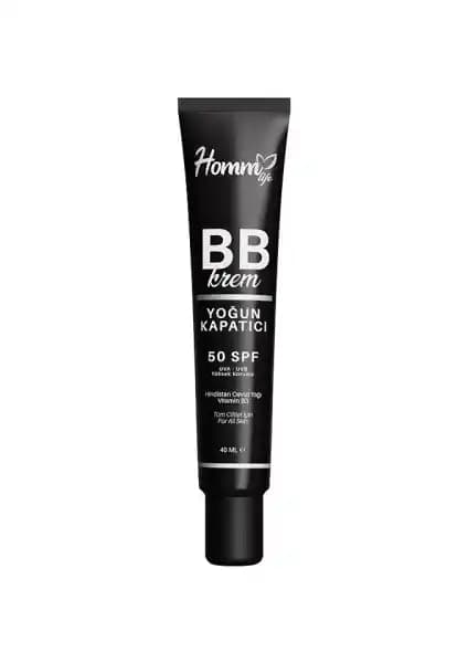 Homm Life Yoğun Kapatıcı BB Krem SPF 50 ile Kusursuz Cilt ve Güneş Koruması