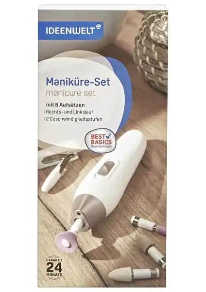 İdeen Welt Rose Gold Manikür ve Pedikür Seti: Şık ve Çok Fonksiyonlu Bakım Cihazı