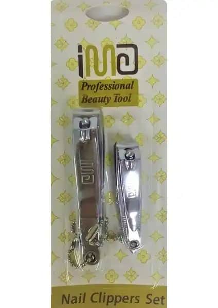 İMA 2'li Tırnak Makası Seti Düz - Güvenli ve Dayanıklı Tırnak Bakım Aracı
