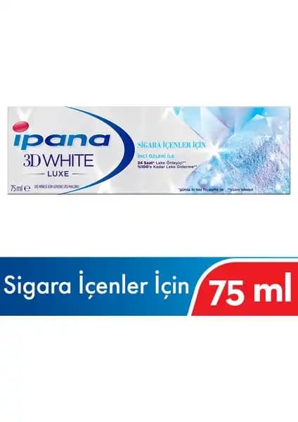 İpana Ipana 3Dwhite Luxe Diş Macunu ile Parlak ve Sağlıklı Gülüşler İçin Etkili Çözüm
