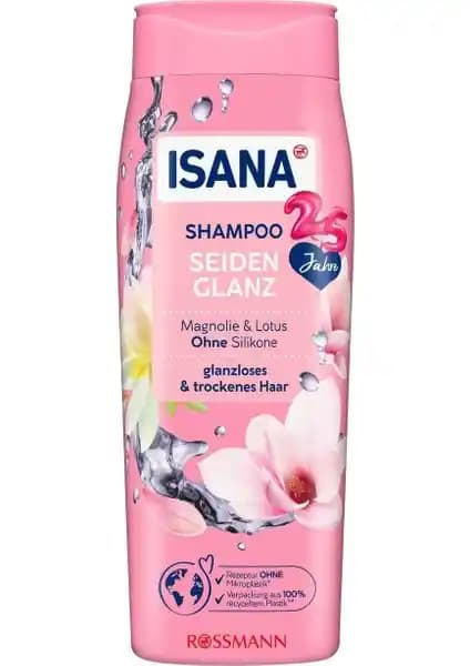 İsana Manolya ve Lotus Özlü Doğal Bakım Şampuanı Saç Sağlığı ve Parlaklık İçin