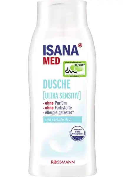 Isana Med Ultra Hassas Duş Jeli: Hassas Ciltler İçin Güvenli ve Doğal Temizlik Çözümü