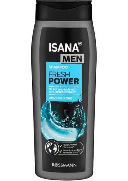 Isana Men Silikonsuz Ekstra Enerji Şampuanı: Doğal İçeriklerle Güçlü ve Hacimli Saçlar