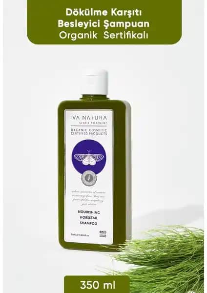 İva Natura Organik Hyaluronik Asit İçeren Besleyici Şampuan Saç Sağlığı ve Doğal Bakım İçin