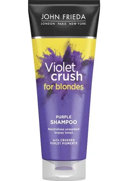 John Frieda Sarı Saçlar İçin Menekşe Özlü Mor Şampuan Renk Koruma ve Canlandırma Özelliğiyle