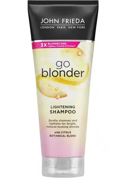 John Frieda Sarı Saçlara Özel Işıltı Veren Şampuan Detaylı İnceleme ve Kullanıcı Yorumları