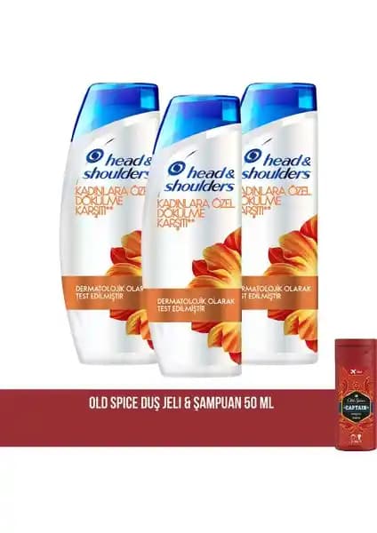 Kadınlar İçin Saç ve Vücut Bakım Ürünleri Head&Shoulders ve Old Spice