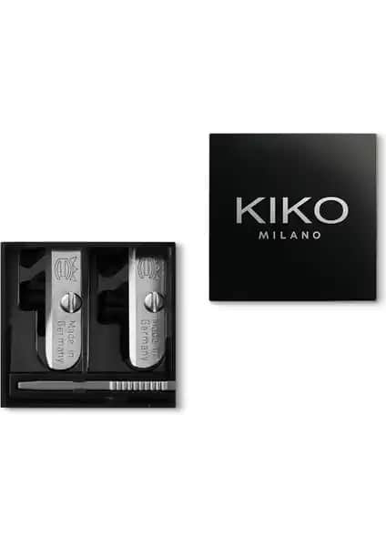 KikoMilano Double Sharpener Profesyonel Kalite ve Kullanım Kolaylığıyla Makyaj Kalemlerinizi Koruyun